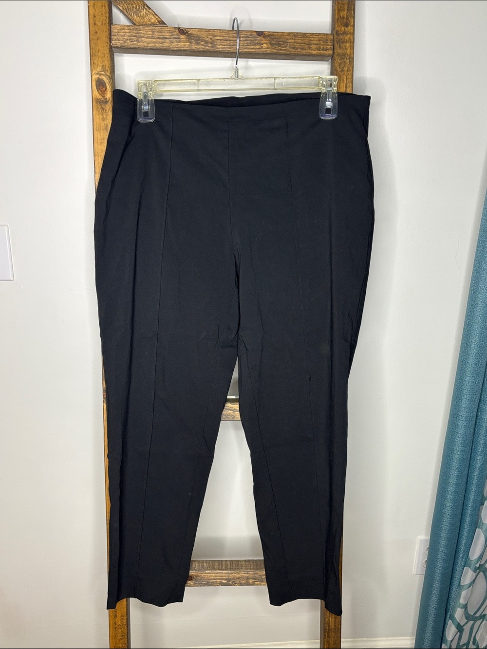 Terra & Sky Black Women's Dress Pants Size 0X